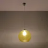 Lampa wisząca BALL żółta